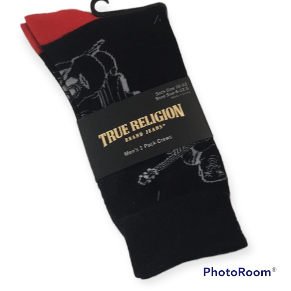 True Religion Buddha Socks Assorted Colors NWT NEW